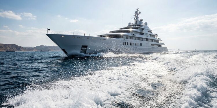 Azzam combina luxo absoluto e velocidade militar como o maior iate do mundo