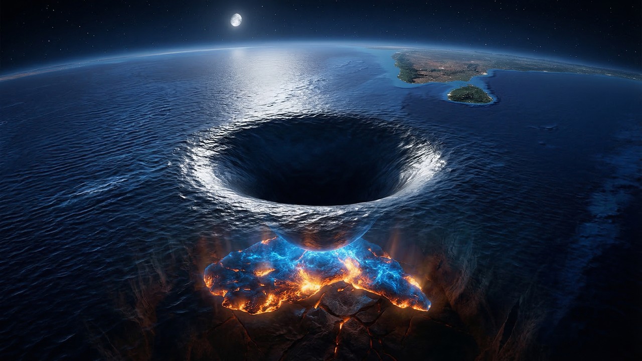 Gigantesca "Anomalia de Gravidade" no Oceano Índico revela restos de um oceano que sumiu há 200 milhões de anos
