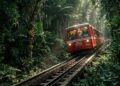 Inaugurado em 1884, o trem ecológico de 3,8 quilômetros que corta a Mata Atlântica e sobe a montanha mais famosa do país em 20 minutos