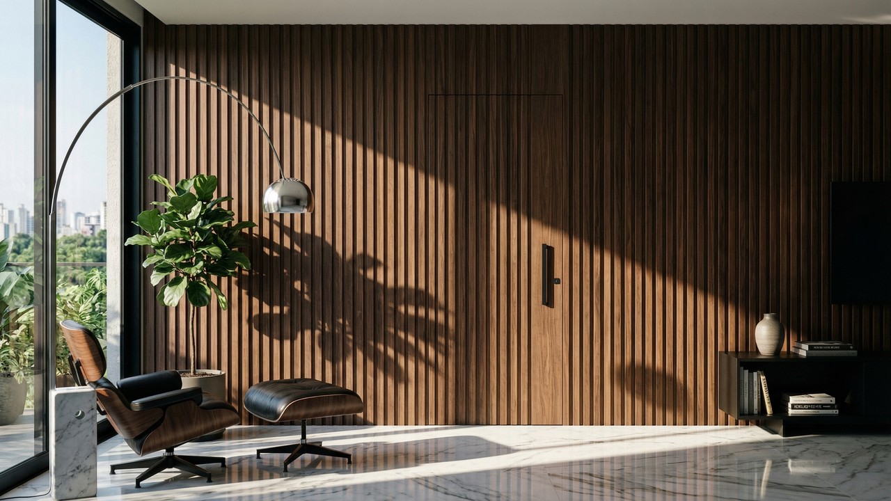 O fim das portas comuns, a nova tendência das portas mimetizadas elimina os batentes, criando ambientes integrados e visualmente limpos