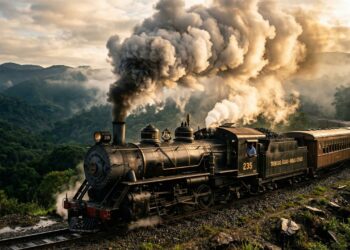 Puxado por uma locomotiva de 1925, o trem histórico que percorre 10 quilômetros pelo interior de Minas e revive a era de ouro das ferrovias