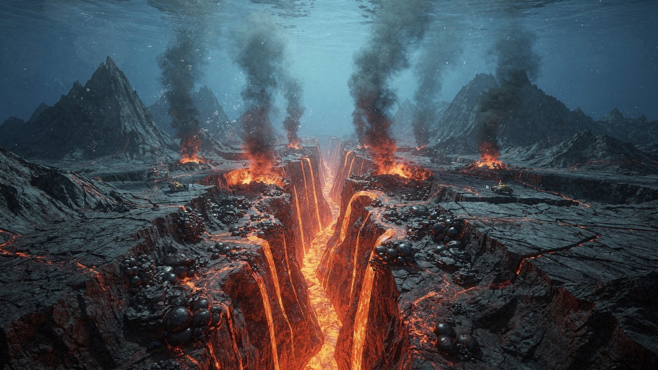 A cordilheira colossal de 65 mil quilômetros que corta o planeta inteiro e a humanidade quase nunca consegue ver