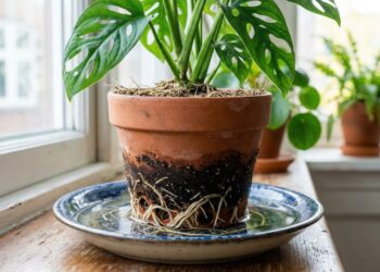 Mudar a forma como você coloca água nos vasos elimina 100% dos mosquitinhos e faz as raízes das plantas de interior crescerem 3 vezes mais fortes