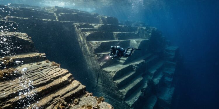 Monumento de Yonaguni divide cientistas entre origem natural ou intervenção humana