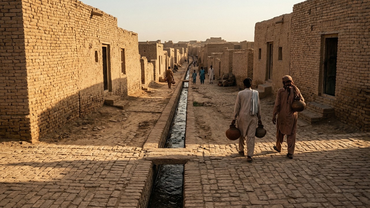 Escondendo uma rede de esgoto planejada há mais de 4 mil anos, a metrópole de tijolos esquecida na Ásia abrigava 40 mil pessoas com um luxo urbano inexplicável