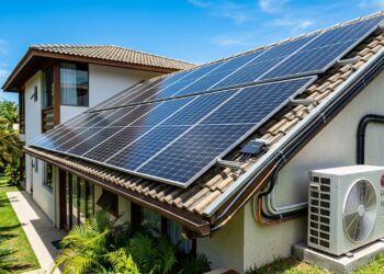 Quantas placas solares são necessárias para manter o ar-condicionado em toda a casa sem pesar na conta de luz?