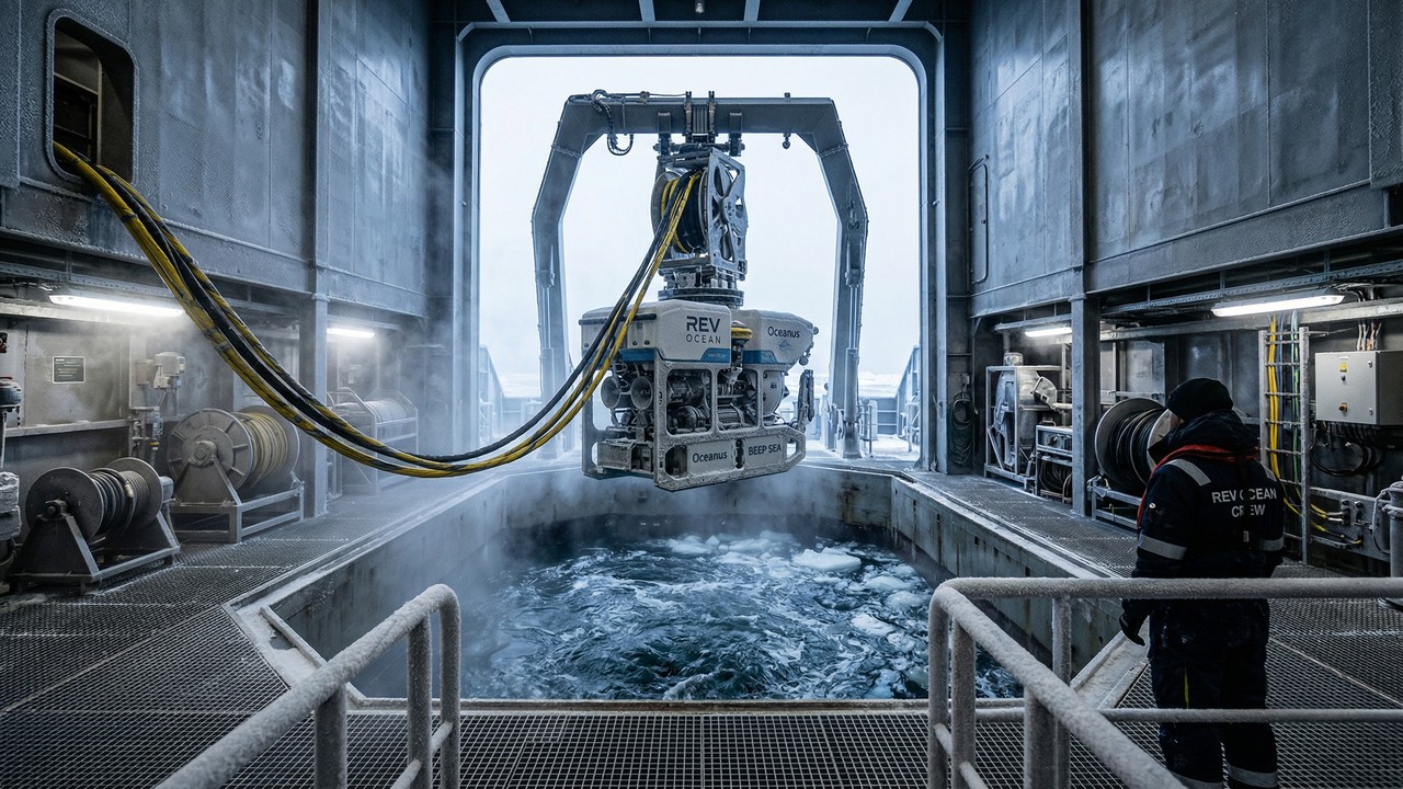 Com 182 metros, o maior e mais avançado iate de exploração do mundo recolhe toneladas de lixo plástico do mar e usa seus próprios submarinos para pesquisas