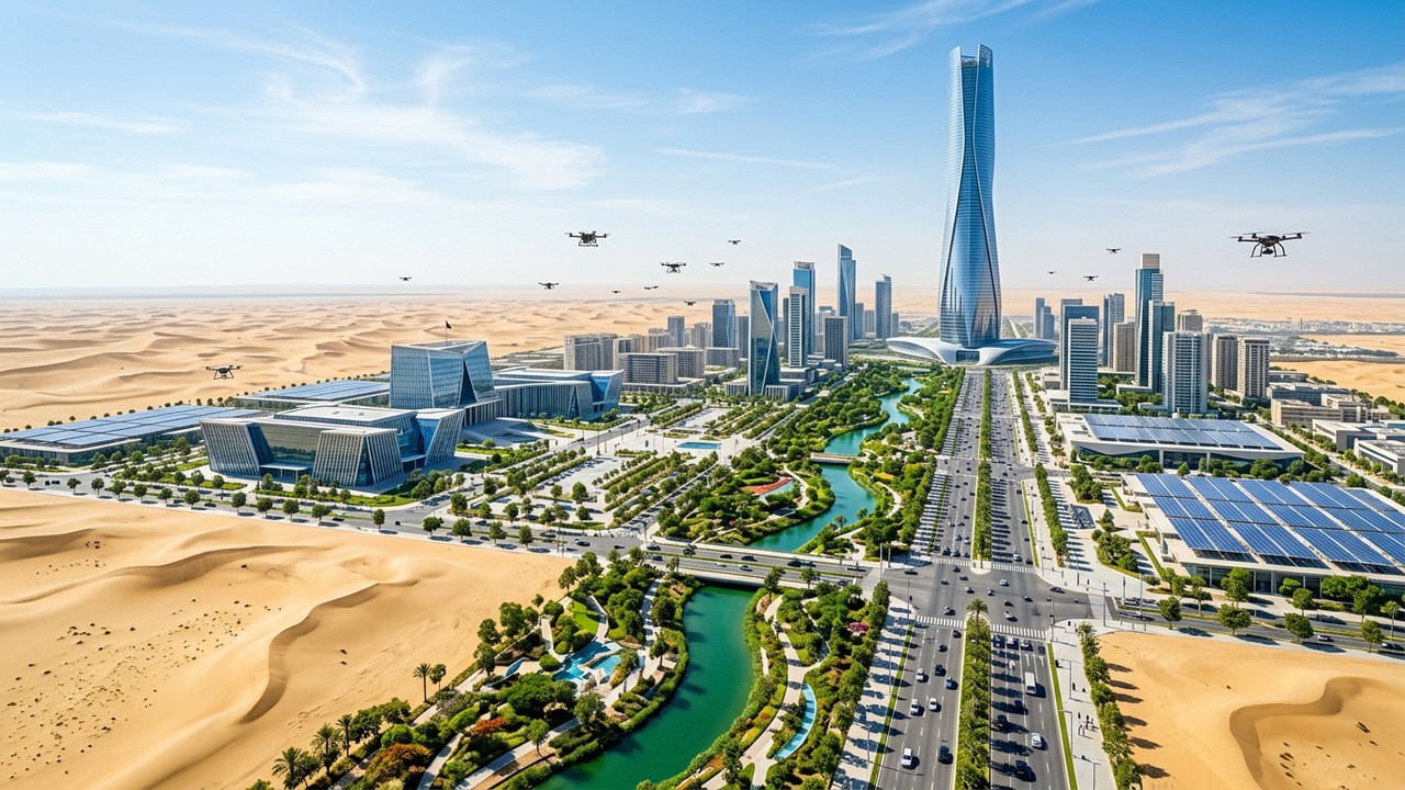 Eles estão erguendo uma capital inteligente de US$ 58 bilhões no deserto com o prédio mais alto da África para salvar o Cairo do caos urbano