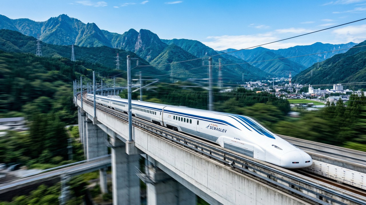 Com um atraso de dez anos e custo de US$ 64 bilhões, o trem japonês de 603 km/h enfrenta desafios ambientais para cruzar os Alpes Japoneses