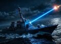 O navio que derruba drones em segundos usando apenas um feixe de luz