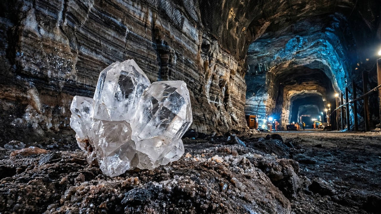 Esqueça o ouro e o diamante, pois este cristal preserva a vida e tempera o mundo, sendo o ouro branco da antiguidade