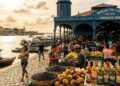 Com sua estrutura de ferro trazida da Europa em 1901, o mercado às margens do rio tornou-se o maior símbolo cultural e gastronômico de Belém
