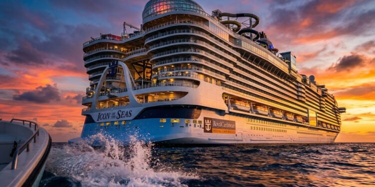 Icon of the Seas redefine a engenharia naval como a maior cidade flutuante