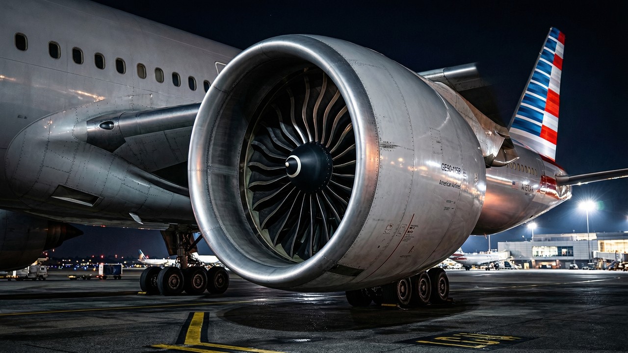 Com motores GE90 e alcance de 15 horas, o Boeing 777-300ER, o maior bimotor do mundo, tornou-se a espinha dorsal da aviação comercial transcontinental