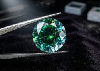 Esqueça a esmeralda, pois esta gema azul-esverdeada de Madagascar vale US$ 20.000 o quilate, sendo a obra-prima mais exclusiva da natureza