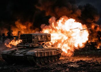 O tanque lançador de foguetes termobáricos que cria 1 onda de calor capaz de vaporizar alvos em uma área de 40 mil metros quadrados