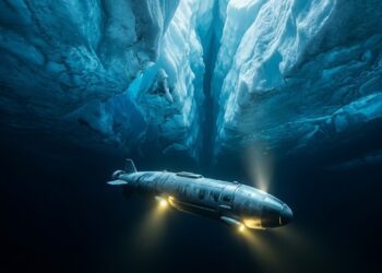 Um robô submarino chegou onde nenhum humano jamais chegou e filmou o que ninguém queria ver: rachaduras gigantes na base da Geleira Thwaites, na Antártida