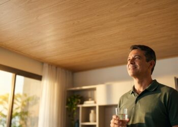 Trocar o gesso tradicional pelo forro de PVC vinílico se tornou a principal escolha para quem planeja reformar sem transformar o imóvel em um canteiro de obras