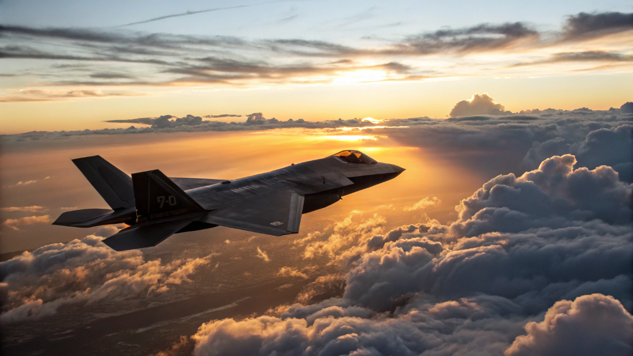 O caça invisível de 5ª geração que atua como 1 supercomputador voador compartilhando dados táticos em tempo real