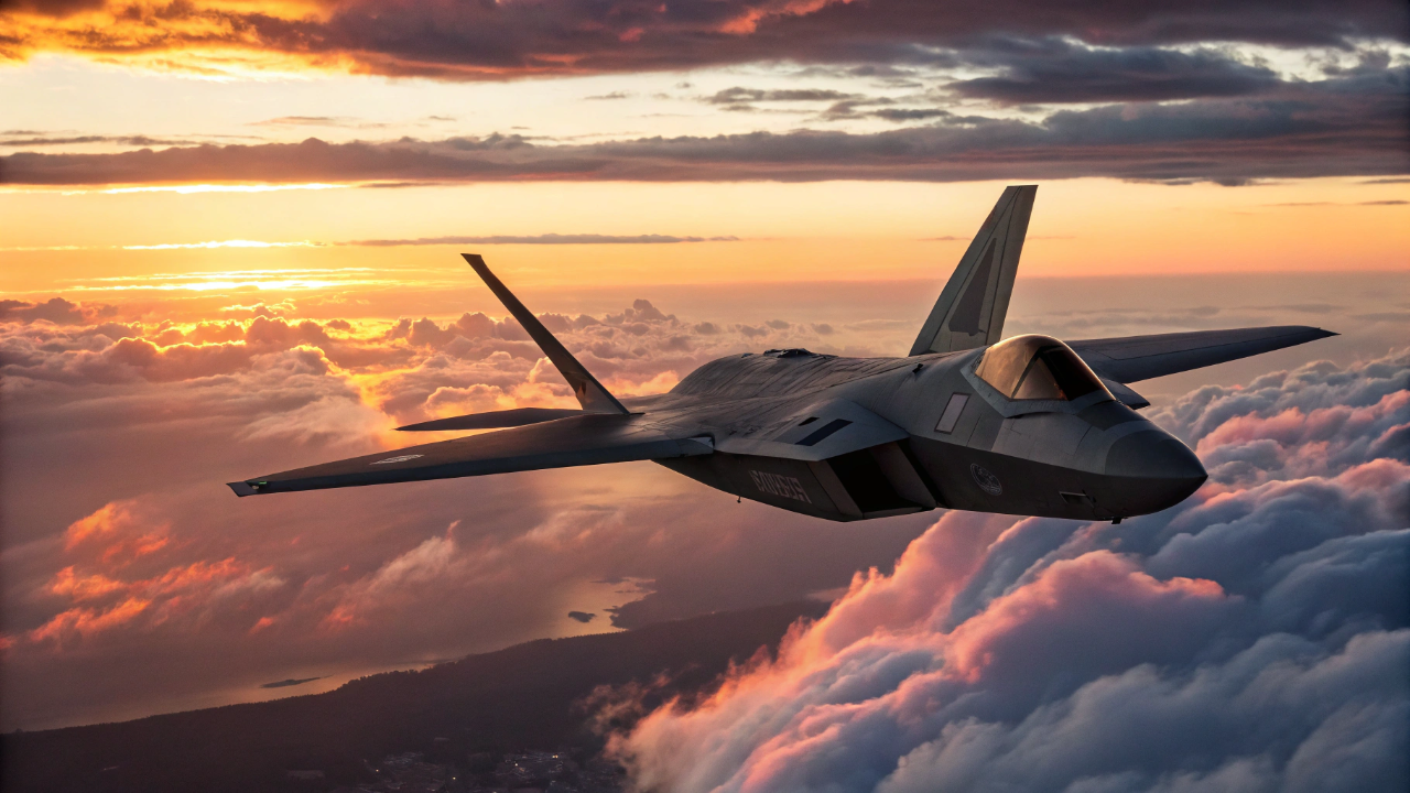 O caça invisível de 5ª geração que atua como 1 supercomputador voador compartilhando dados táticos em tempo real