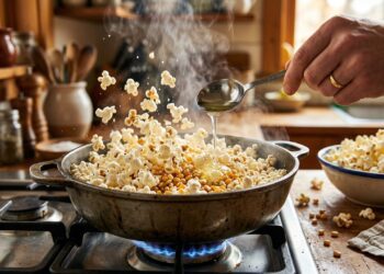 O ingrediente secreto de apenas 12 reais que transforma a pipoca caseira em um verdadeiro lanche de cinema