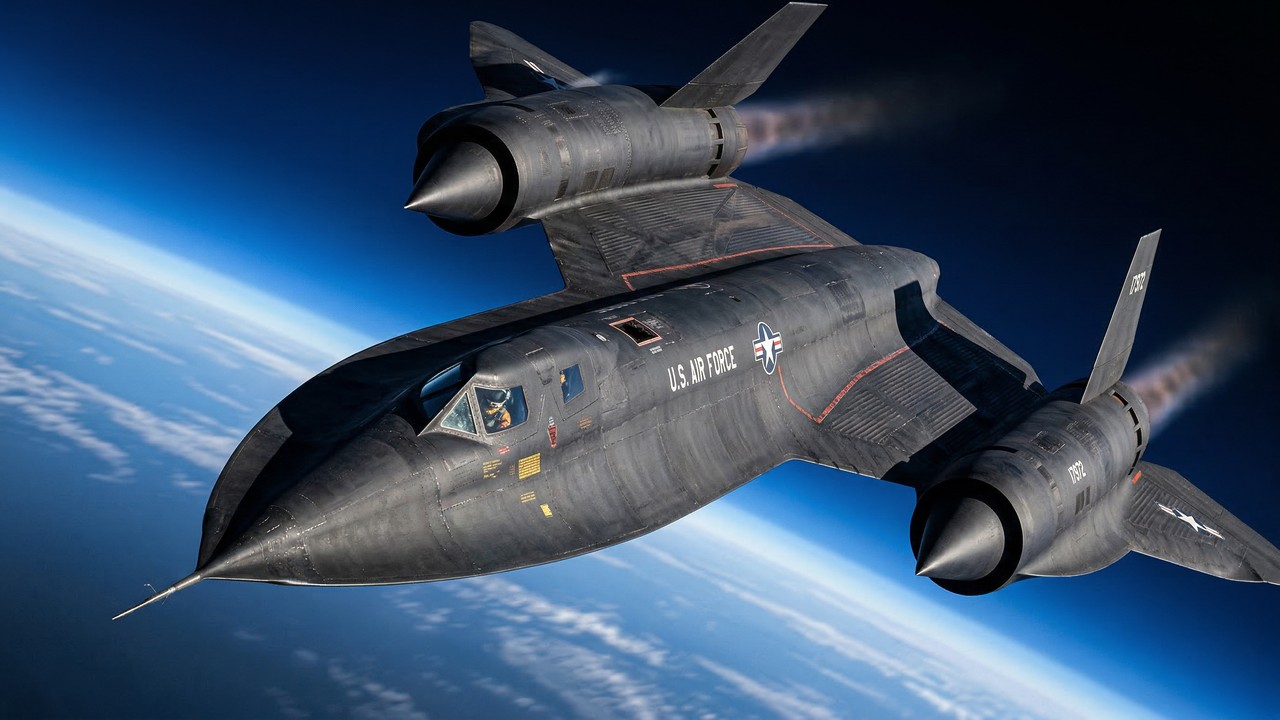 O avião espião lendário que sobrevive a ataques de mísseis inimigos simplesmente voando acima de Mach 3