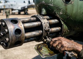 O avião de ataque indestrutível construído em redor de 1 canhão gigante que dispara 3900 tiros por minuto