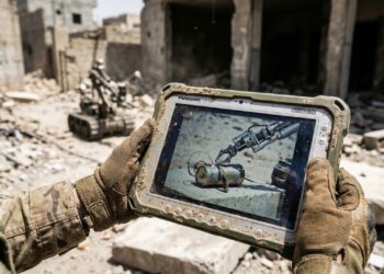 Esses robôs entram em zonas perigosas no lugar de soldados e desarmam bombas com precisão milimétrica