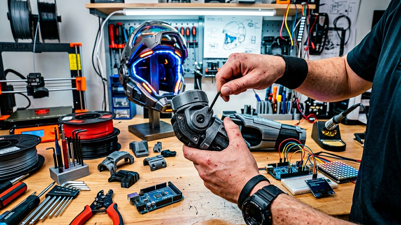 Jovem de 21 anos cria sozinho uma armadura exoesquelética funcional idêntica à do Homem de Ferro, com comandos de voz e peças feitas em impressora 3D