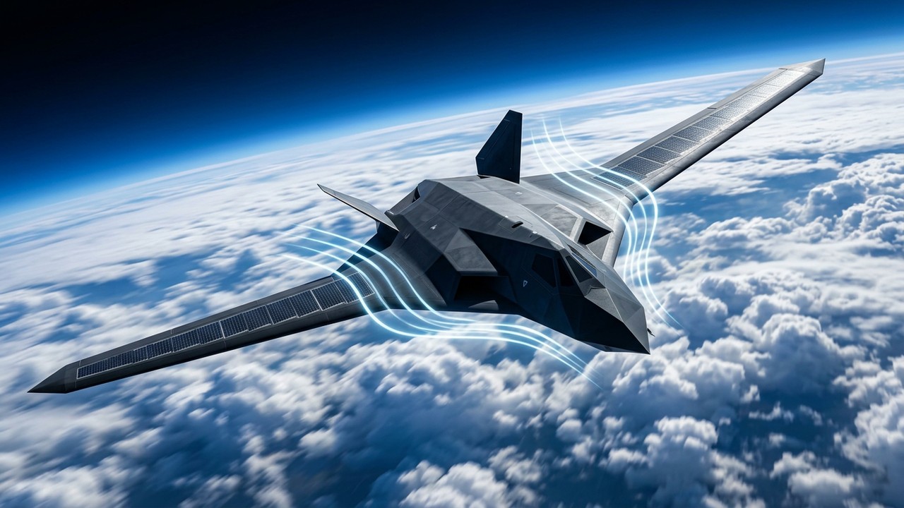 Esse drone militar fica no ar por dias inteiros e nenhum radar do mundo consegue detectar