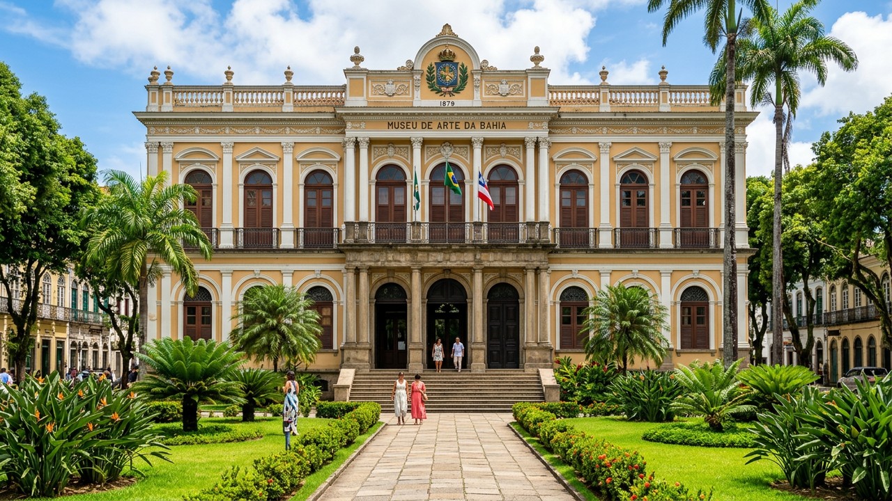 Com um acervo de mais de 5.000 peças e sediado em um palácio de 1879, o Museu de Arte da Bahia tornou-se o mais antigo e prestigiado do estado