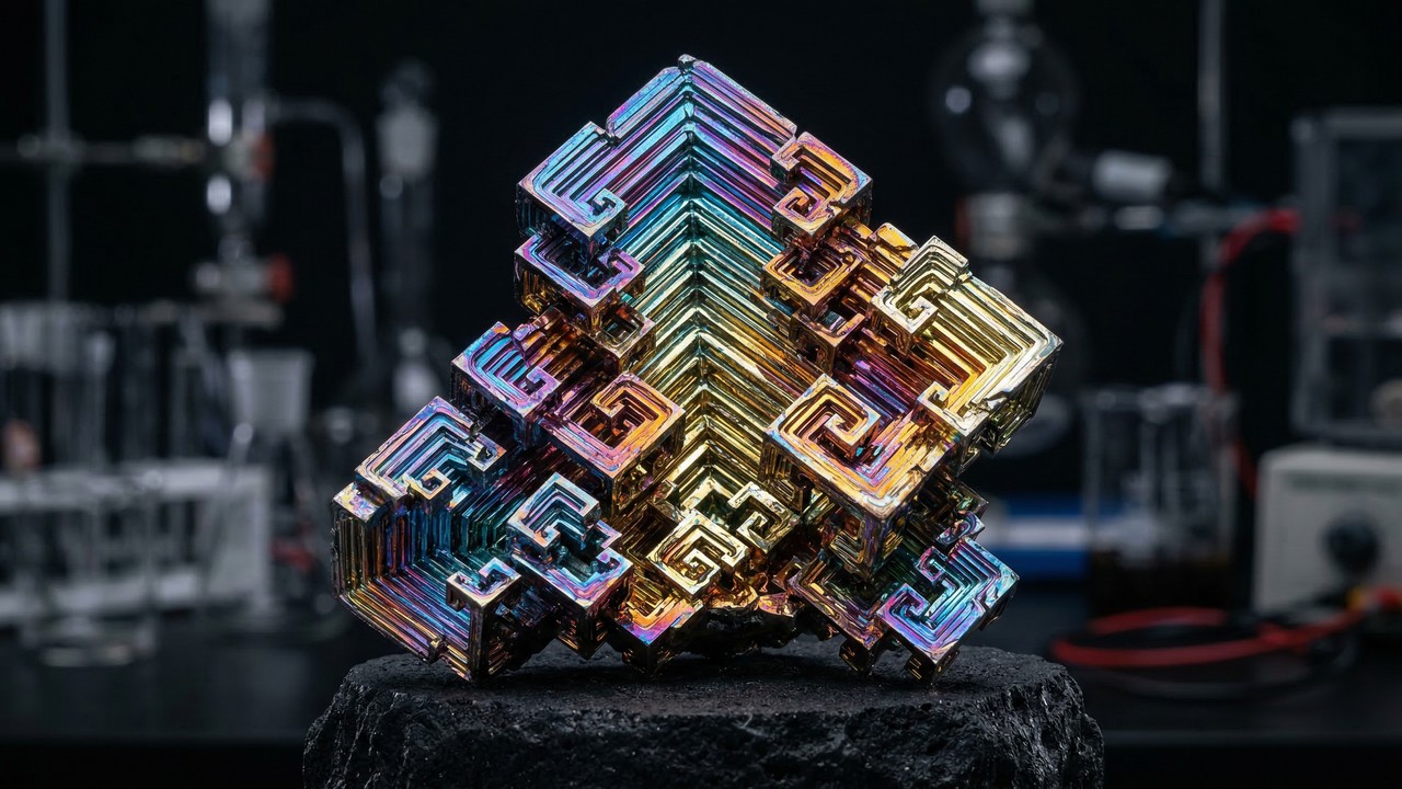 Esqueça o chumbo e o estanho, pois este metal cria cristais de arco-íris e funde a 271 graus, sendo a joia da química moderna