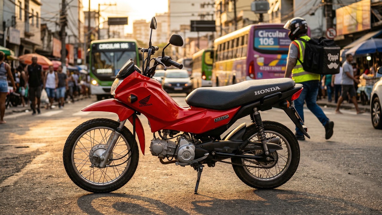 Fazendo absurdos 55 km/l e custando menos de R$ 10 mil, a moto mais barata da Honda se consagra como a salvação dos trabalhadores urbanos