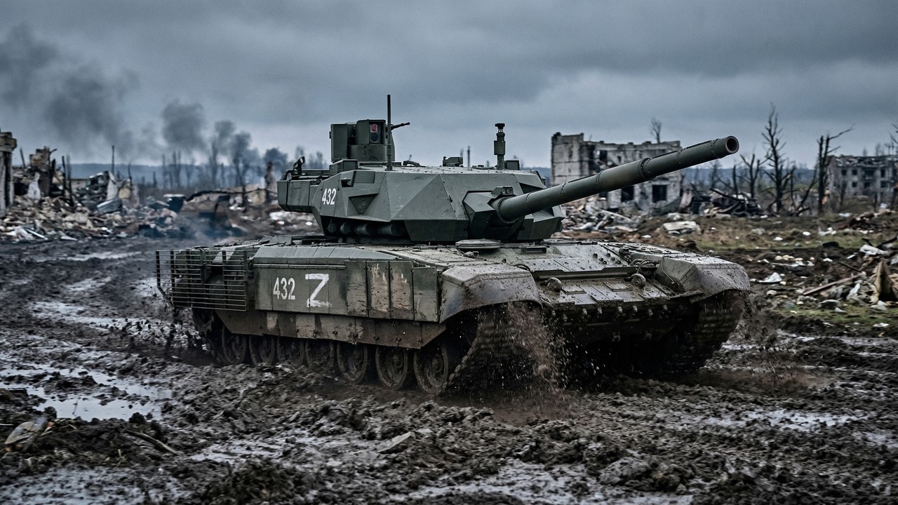 O tanque de nova geração com torre 100% não tripulada que mantém os soldados protegidos em 1 cápsula secreta no chassi