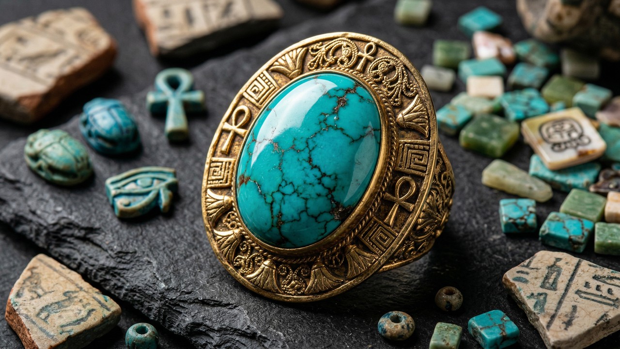 Esqueça o lápis-lazúli e a safira, pois esta gema azul-esverdeada é o tesouro milenar do Egito e dos Maias, sendo a cor do céu