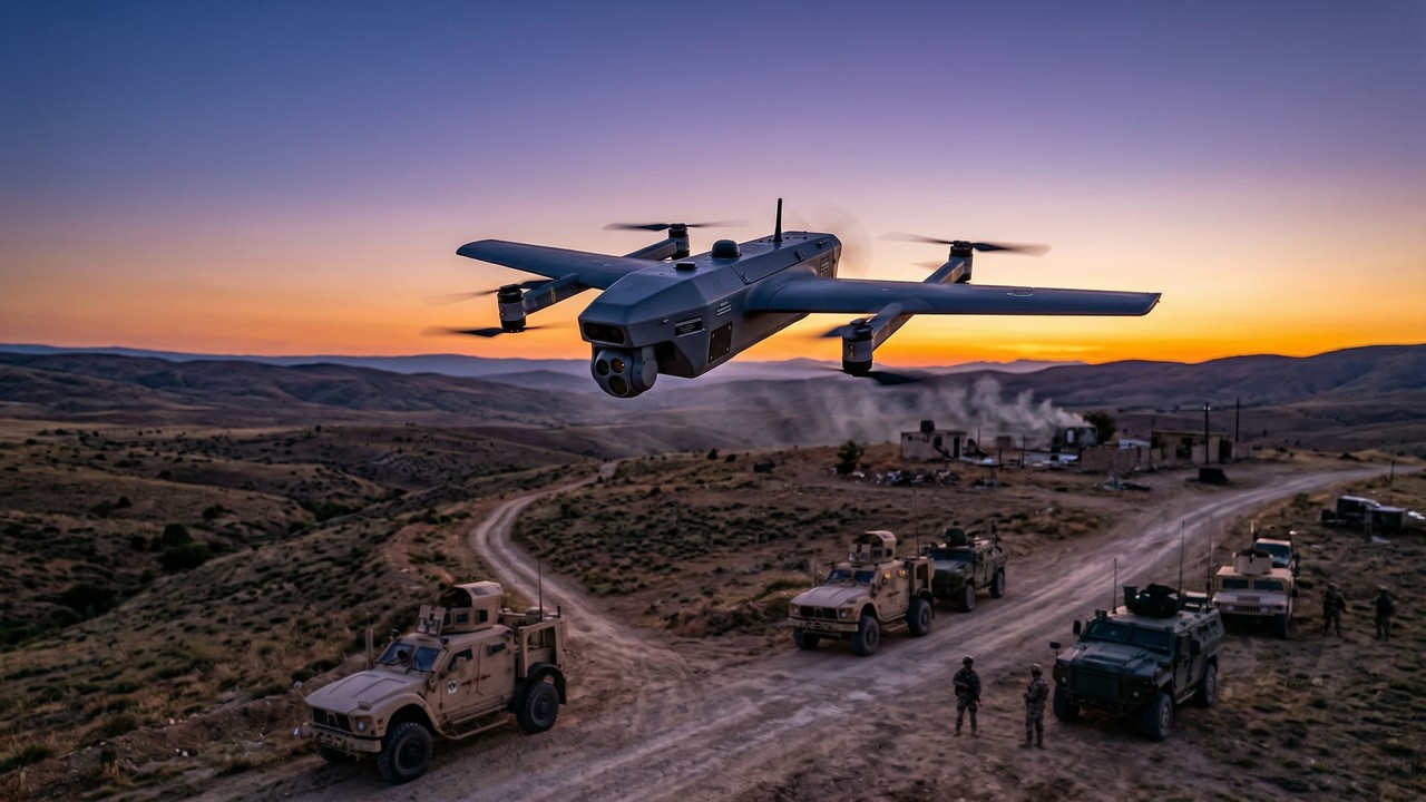 Esse equipamento militar mistura câmera, cérebro e bomba em um só aparelho