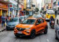Proteção extra com 4 airbags de série e porta-malas de 290 litros tornam o Renault Kwid o aliado de quem busca gastar pouco combustível no trânsito diário