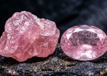 Esqueça o diamante e o rubi, pois esta gema rosa é o símbolo do amor e da cura, sendo a obra-prima mais doce de toda a geologia