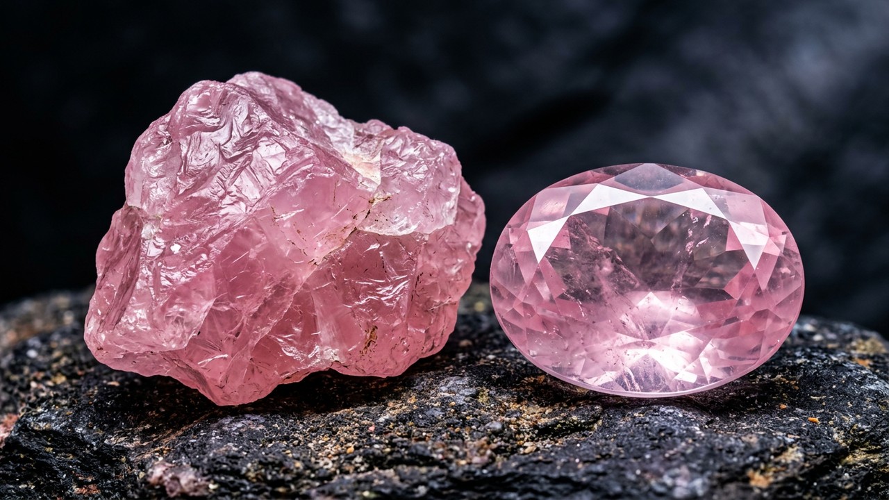 Esqueça o diamante e o rubi, pois esta gema rosa é o símbolo do amor e da cura, sendo a obra-prima mais doce de toda a geologia