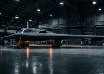 Com um custo de US$ 2 bilhões e tecnologia invisível a radares, o bombardeiro B-2 Spirit realiza missões de 40 horas e é o mais caro dos EUA