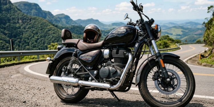 Ostentando um visual clássico de estradeira e motor de 349 cilindradas, a cobiçada moto da marca indiana roda 35 km por litro custando menos de 25 mil reais