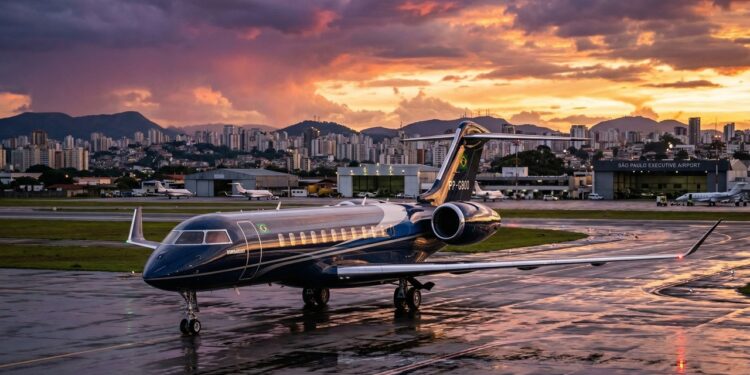 Capaz de voar de São Paulo a Dubai sem paradas, o novo jato particular mais rápido do mundo rompe a barreira do som e custa 400 milhões de reais