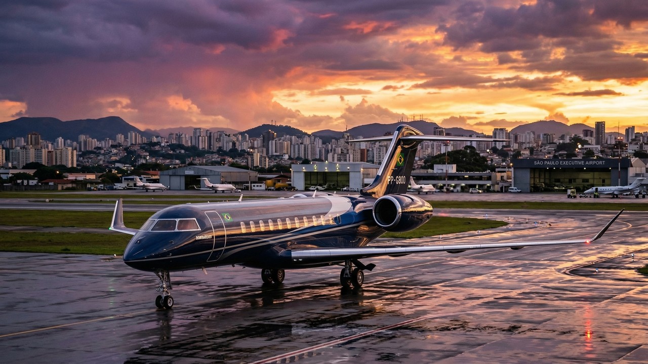 Capaz de voar de São Paulo a Dubai sem paradas, o novo jato particular mais rápido do mundo rompe a barreira do som e custa 400 milhões de reais