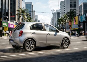 Rápido como um foguete, por R$ 38 mil, este Nissan March 1.6 japonês é a compra mais racional para quem busca agilidade no trânsito