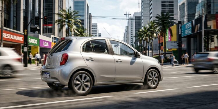 Rápido como um foguete, por R$ 38 mil, este Nissan March 1.6 japonês é a compra mais racional para quem busca agilidade no trânsito