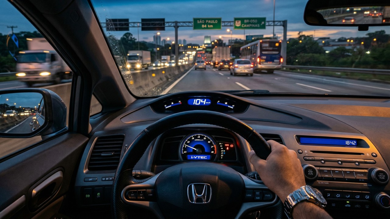 Exibindo um painel futurista em dois níveis e motor inquebrável de 140 cavalos, o cobiçado sedan da gigante japonesa entrega luxo absoluto por apenas 50 mil reais