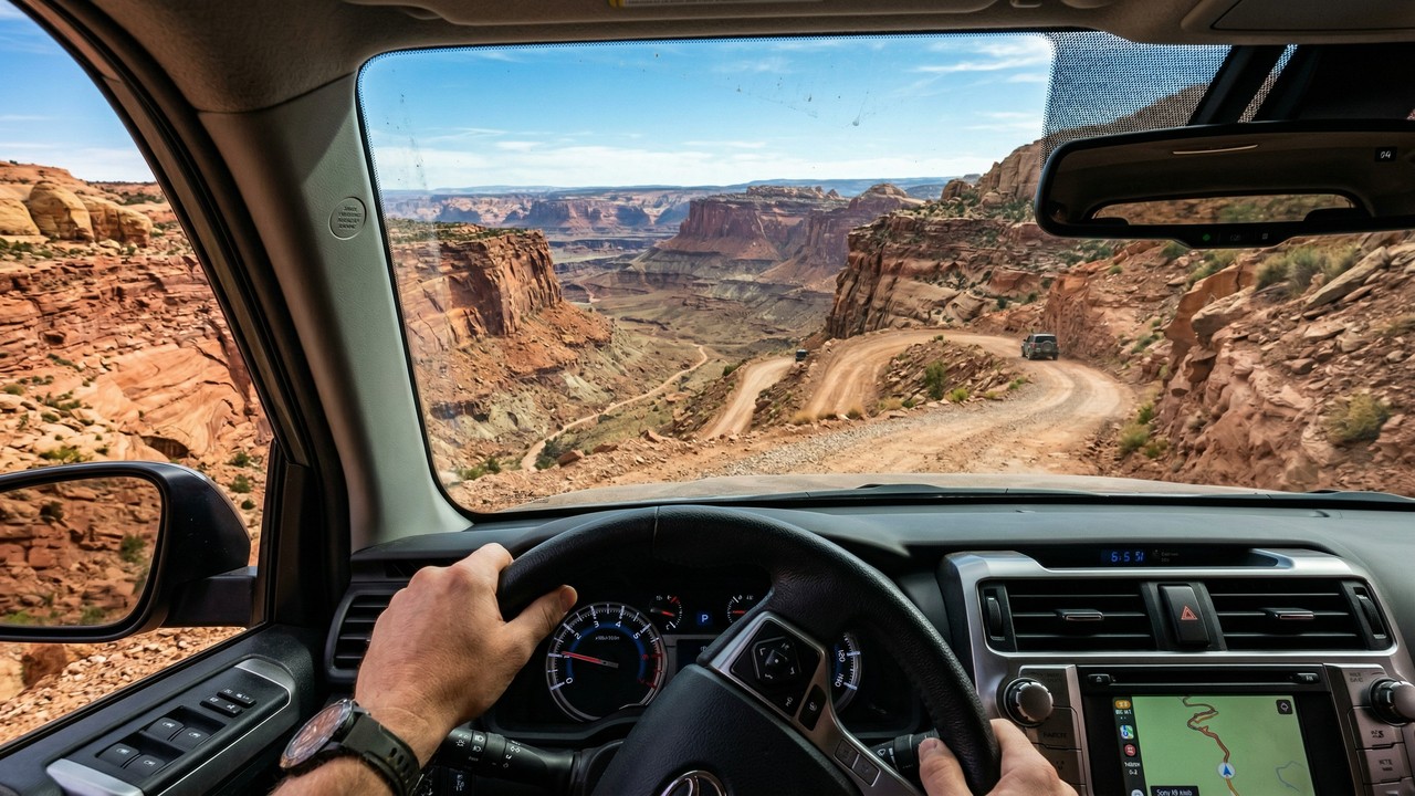 Estrada em Utah ganha fama por suas curvas em zigue-zague, pois o trajeto de 106 km sobe 240 metros entre os paredões de pedra vermelha