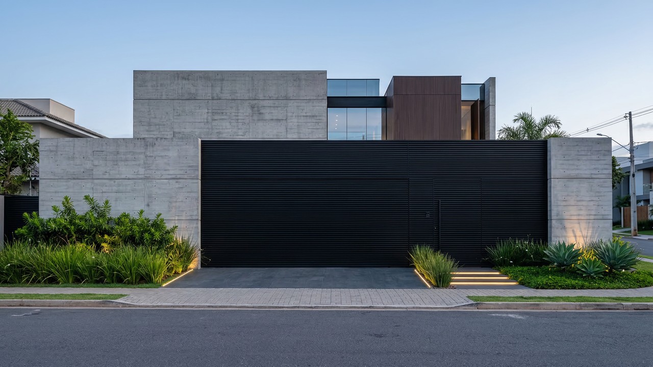 Diga adeus aos portões de ferro: esta nova tendência aposta na elegância e discrição da sua casa