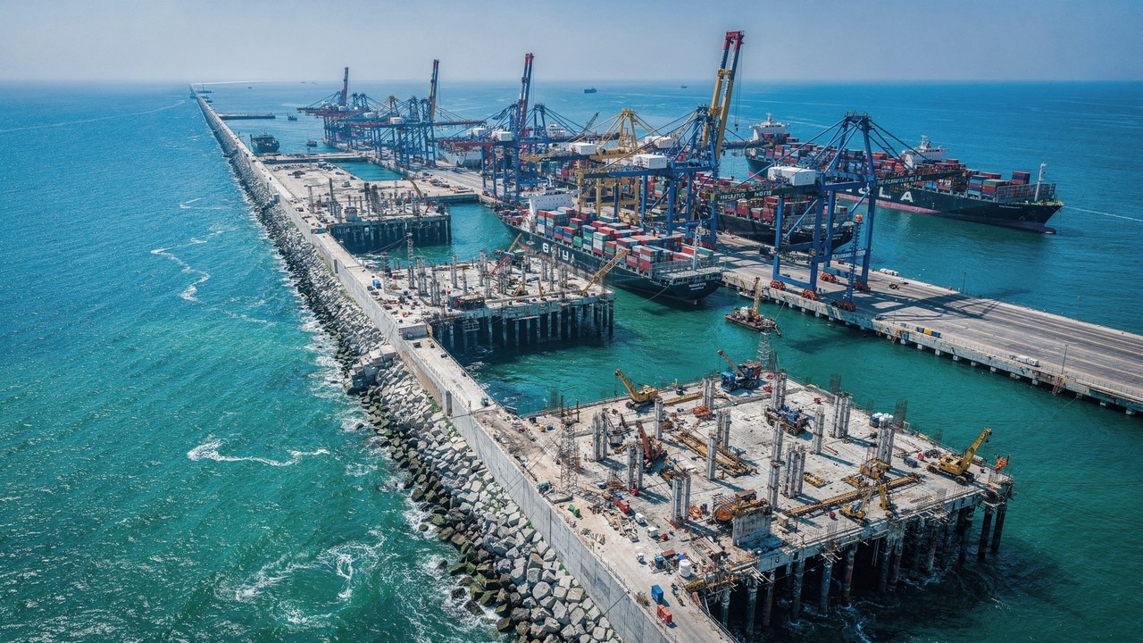 Com um investimento de US$ 17 bilhões e o quebra-mar mais longo do mundo, o Iraque constrói um porto monumental para rivalizar com o Canal de Suez