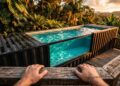 A nova febre dos quintais brasileiros: piscina luxuosa feita de container custa a metade do preço e fica pronta para uso em apenas 24 horas